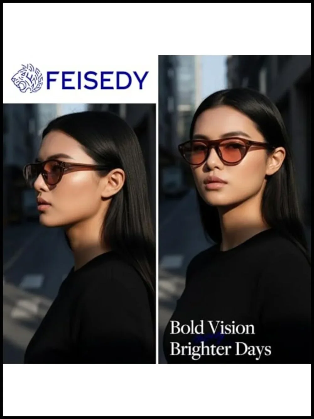 Retro Oval Cat Eye Sunglasses UV400 Protection Narrow Round